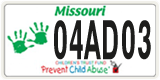 Missouri, Specialty plates