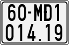 License plate of Vietnam, Specialty plates
