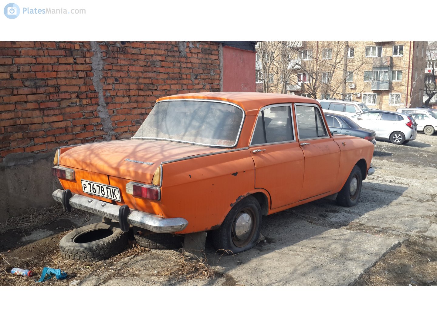 р 7678 ПК, Izh Москвич-408/412 (Moskvich-408/412) 412ИЭ, 1970–1982