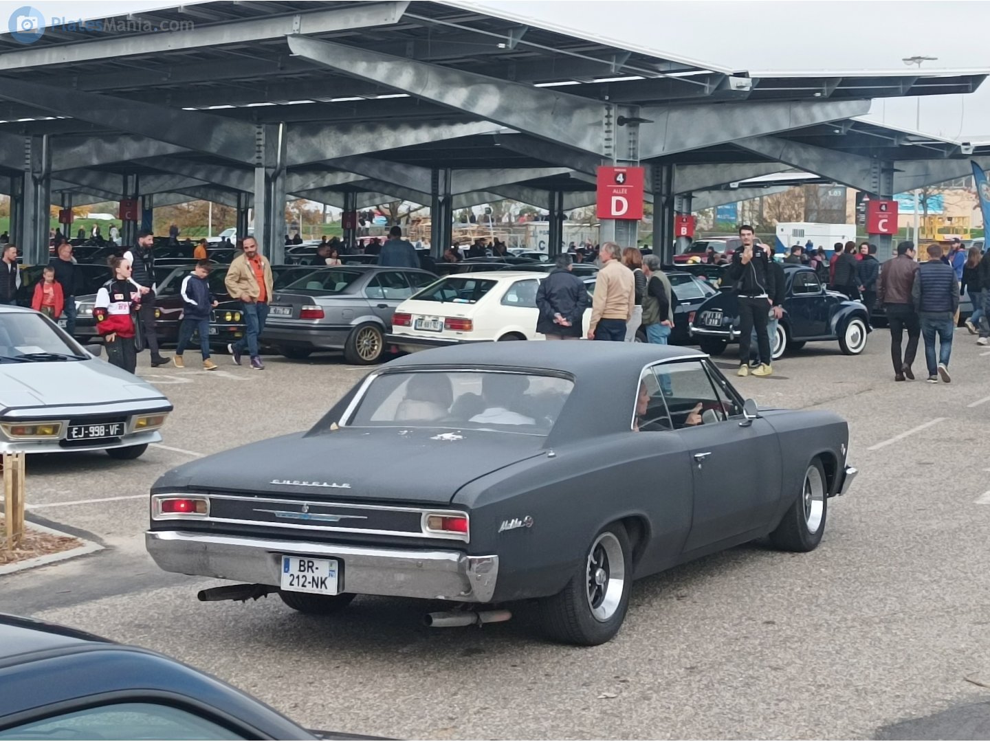 BR-212-NK, Chevrolet Chevelle 1st gen 1967 2-door Sedan (11; A-body), 3rd facelift, 1966–1967