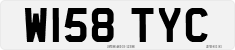 License plate of the United Kingdom, 1983 year system