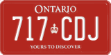 Ontario, Diplomatic (123-ABC)