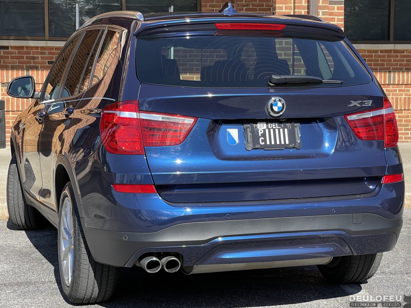 PC11111, BMW X3 2nd gen (F25), facelift, 2014–2017