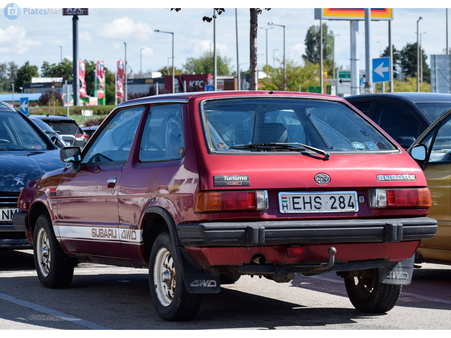 EHS-284, Subaru Leone 2nd gen Hatchback (Swingback) (AB/AF), 1979–1984