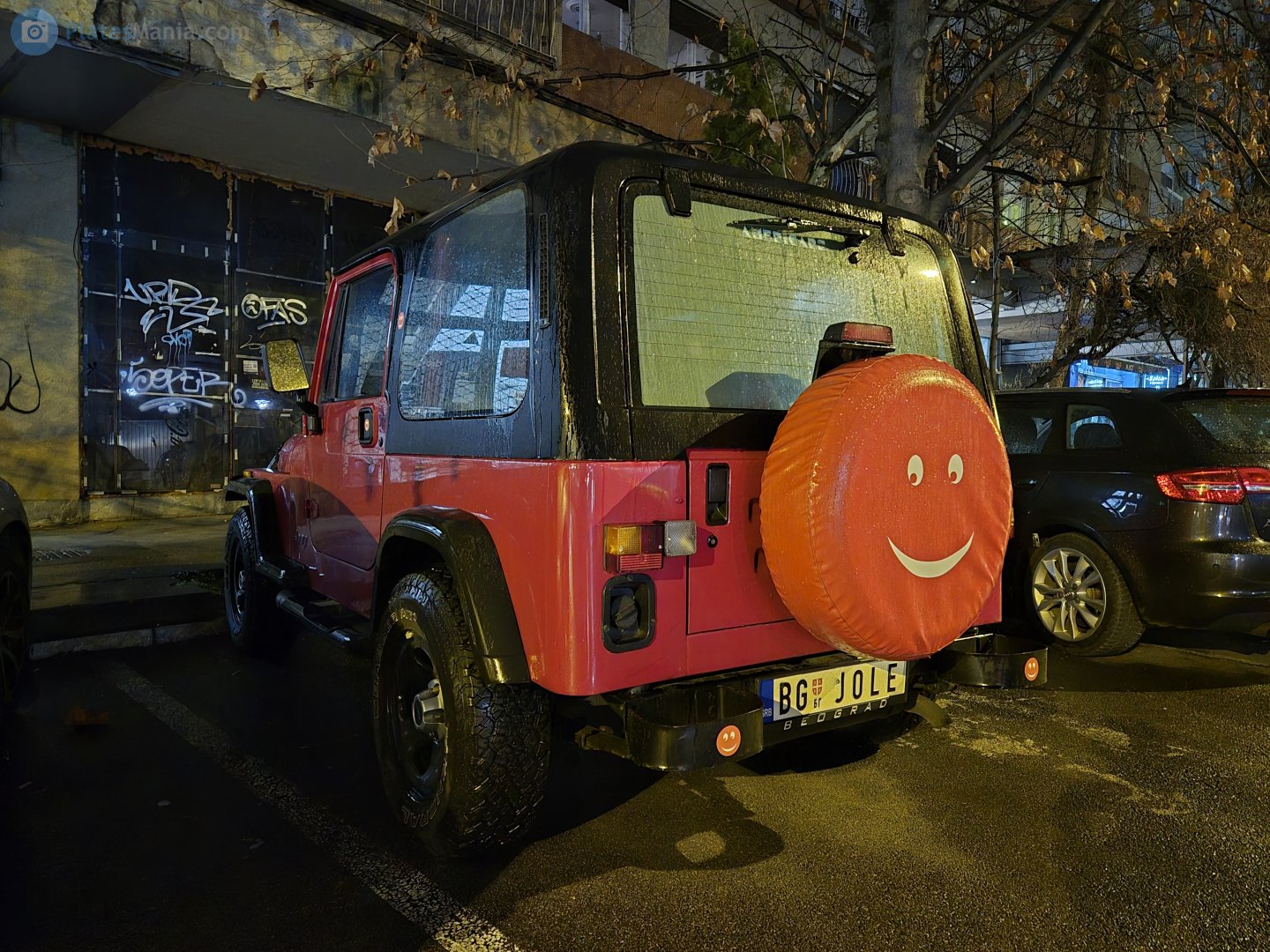 BG JOLE, Jeep Wrangler 1st gen (YJ), 1986–1995