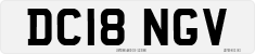 License plate of the United Kingdom, 2001 year system