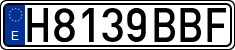 License plates of Spain, Specialty plates