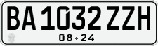 License plate of Indonesia, Regular plates