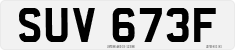 License plate of the United Kingdom, 1963 year system