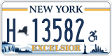 New York, Vehicles for disabled persons (H-12345)