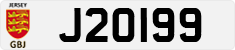 License plate of Jersey, Regular plates (J123456)