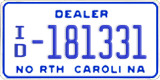 North Carolina, Dealer (A/D-12345(6))