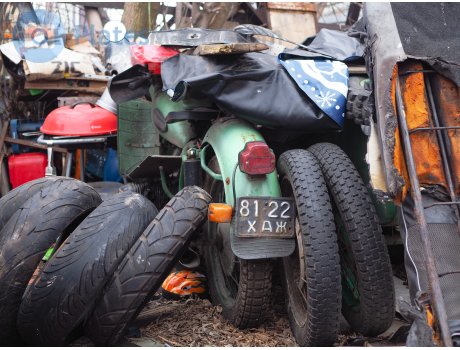 8122 ХАЖ, Dnepr (KMZ) 750