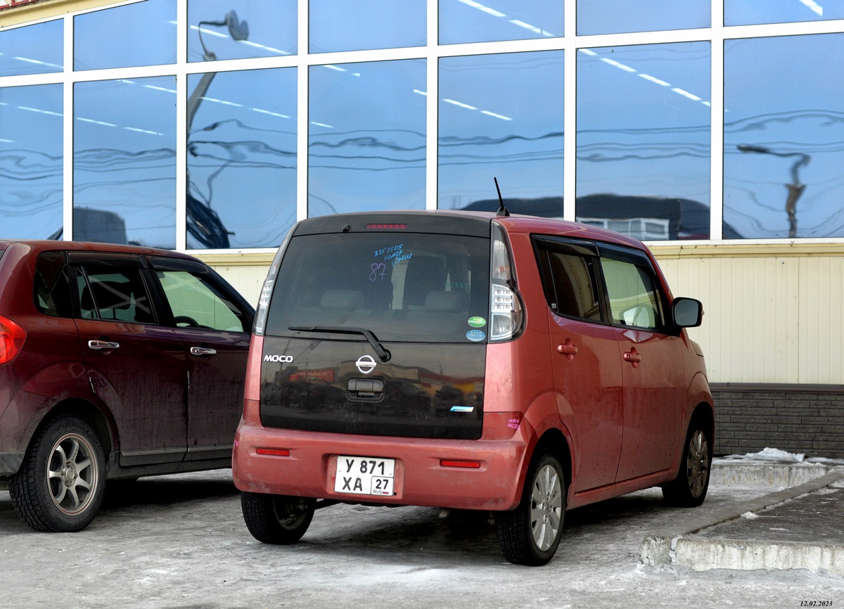 у 871 ха 27, Nissan Moco 3rd gen Dolce (SA2), facelift, 2013–2016