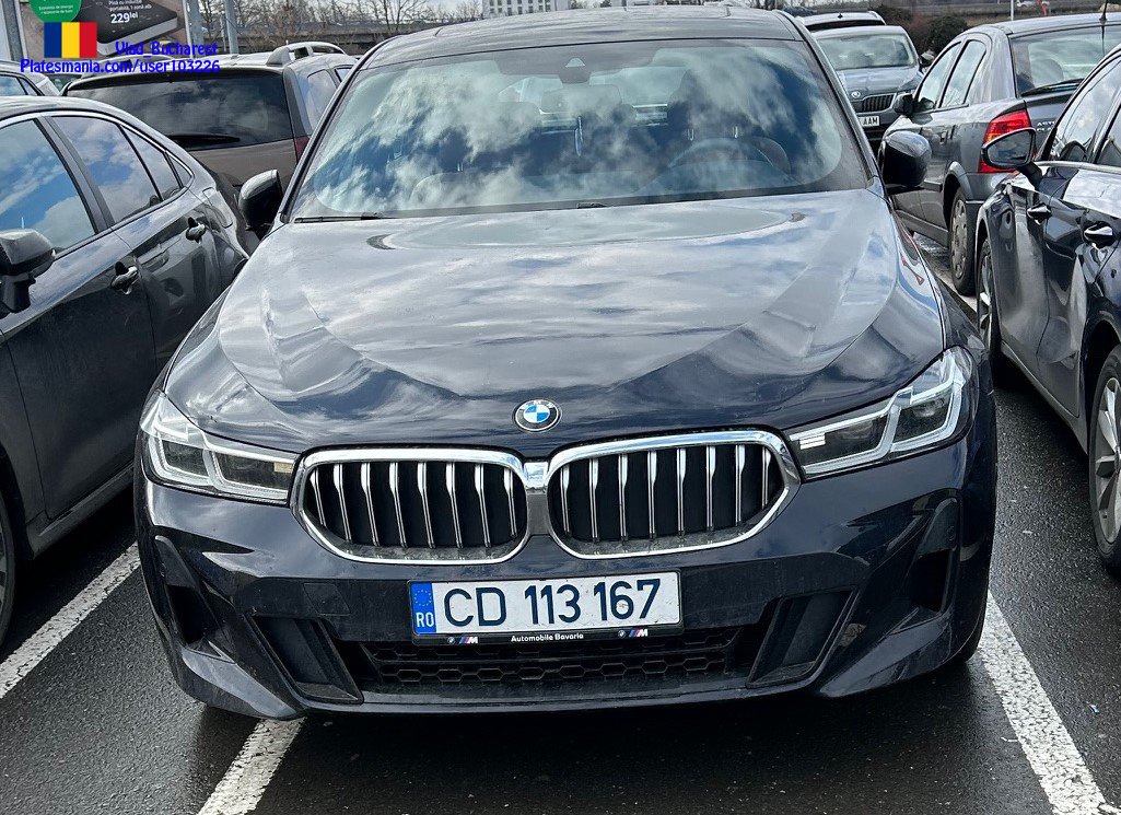 CD 113167, BMW 6 Series 4th gen Gran Turismo (G32), 2017–