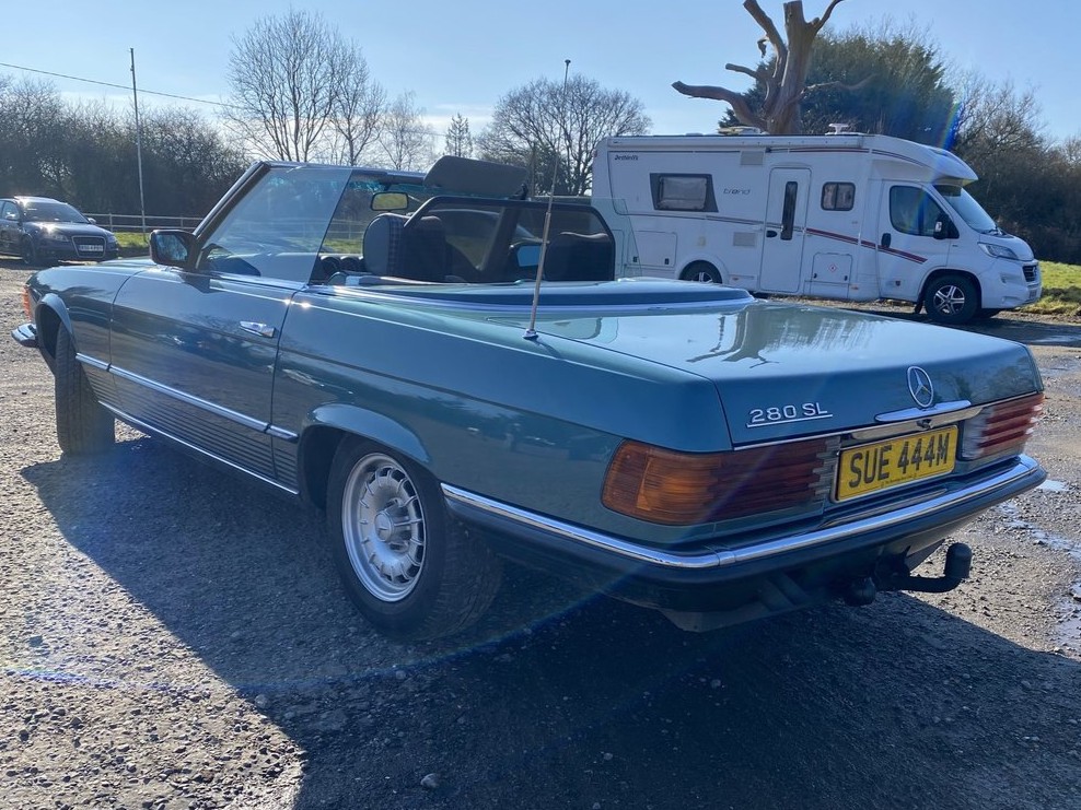 SUE444M, Mercedes-Benz SL-Klasse 3rd gen (R107), 1971–1989