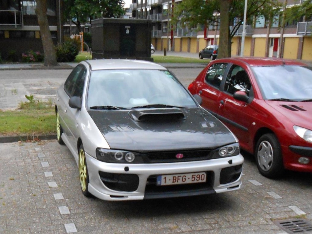 1-BFG-590, Subaru Impreza 1st gen Sedan (GC), 1992–2001