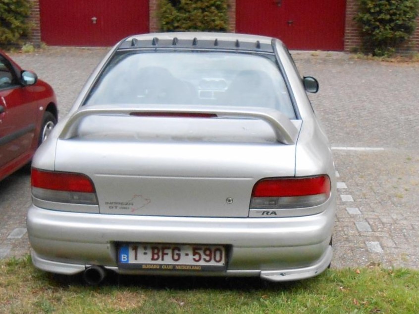 1-BFG-590, Subaru Impreza 1st gen Sedan (GC), 1992–2001