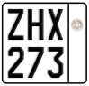 License plate of Greece, Motorcycles