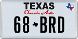 Texas, Vanity Plates