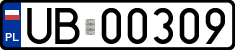 License plates of Poland, Military