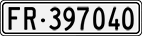 License plate of Switzerland, Cars