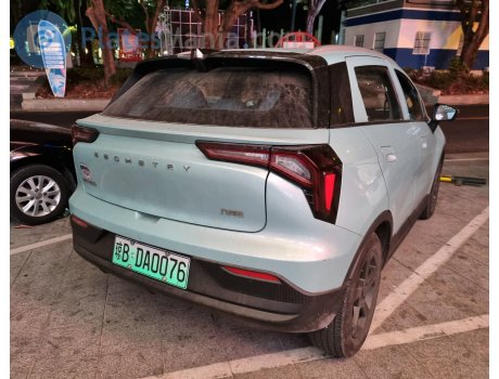 琼B·DA0076, Geometry E