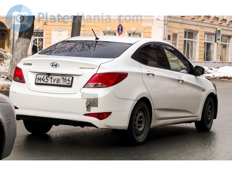 м451ув164, Hyundai Solaris