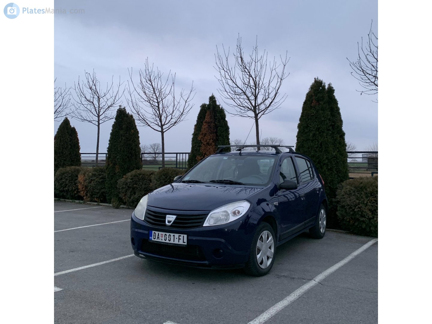 ĐA 001-FL, Dacia Sandero 1st gen (B90), 2008–2012