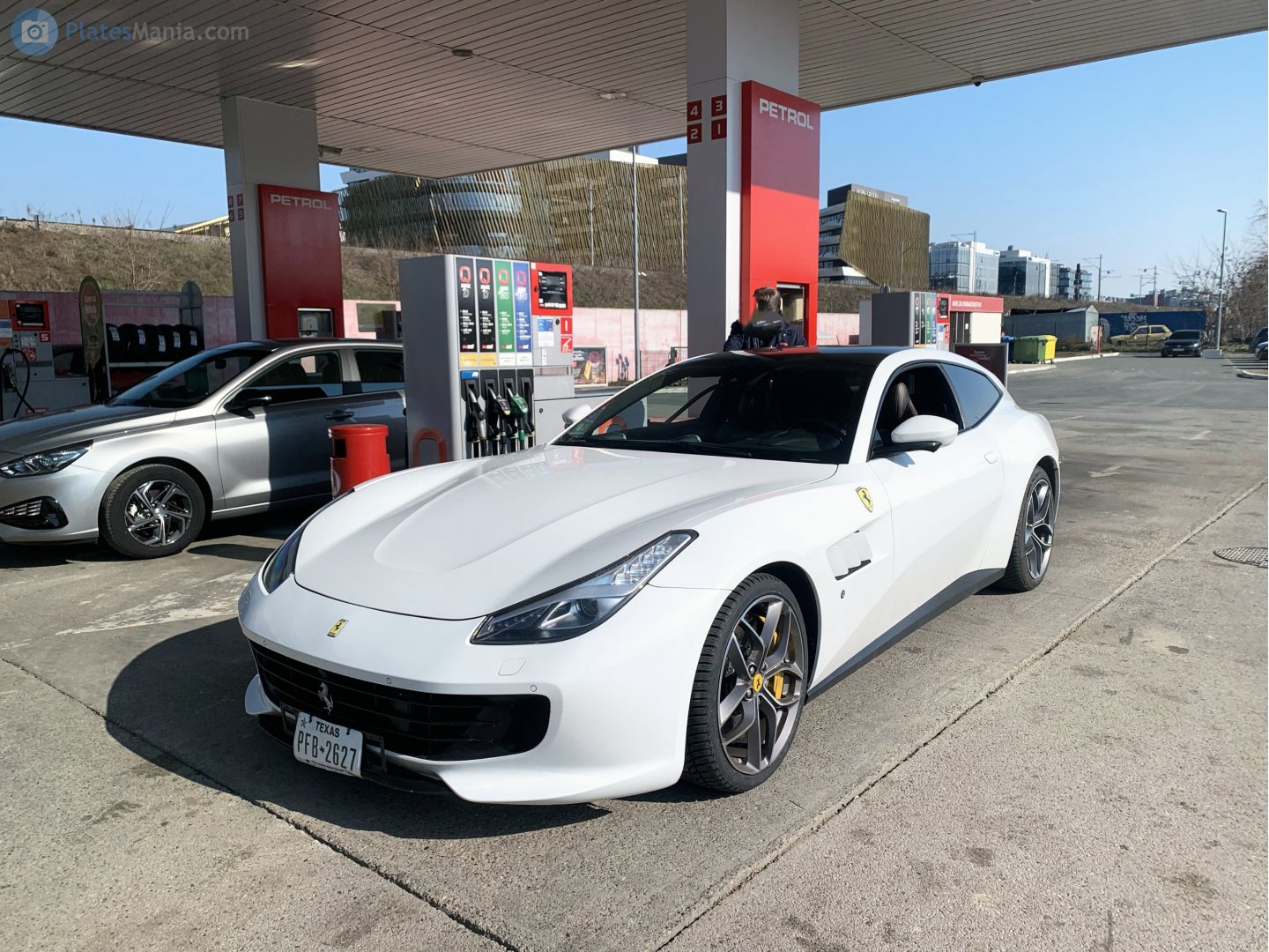 PFB-2627, License plate without vehicle 