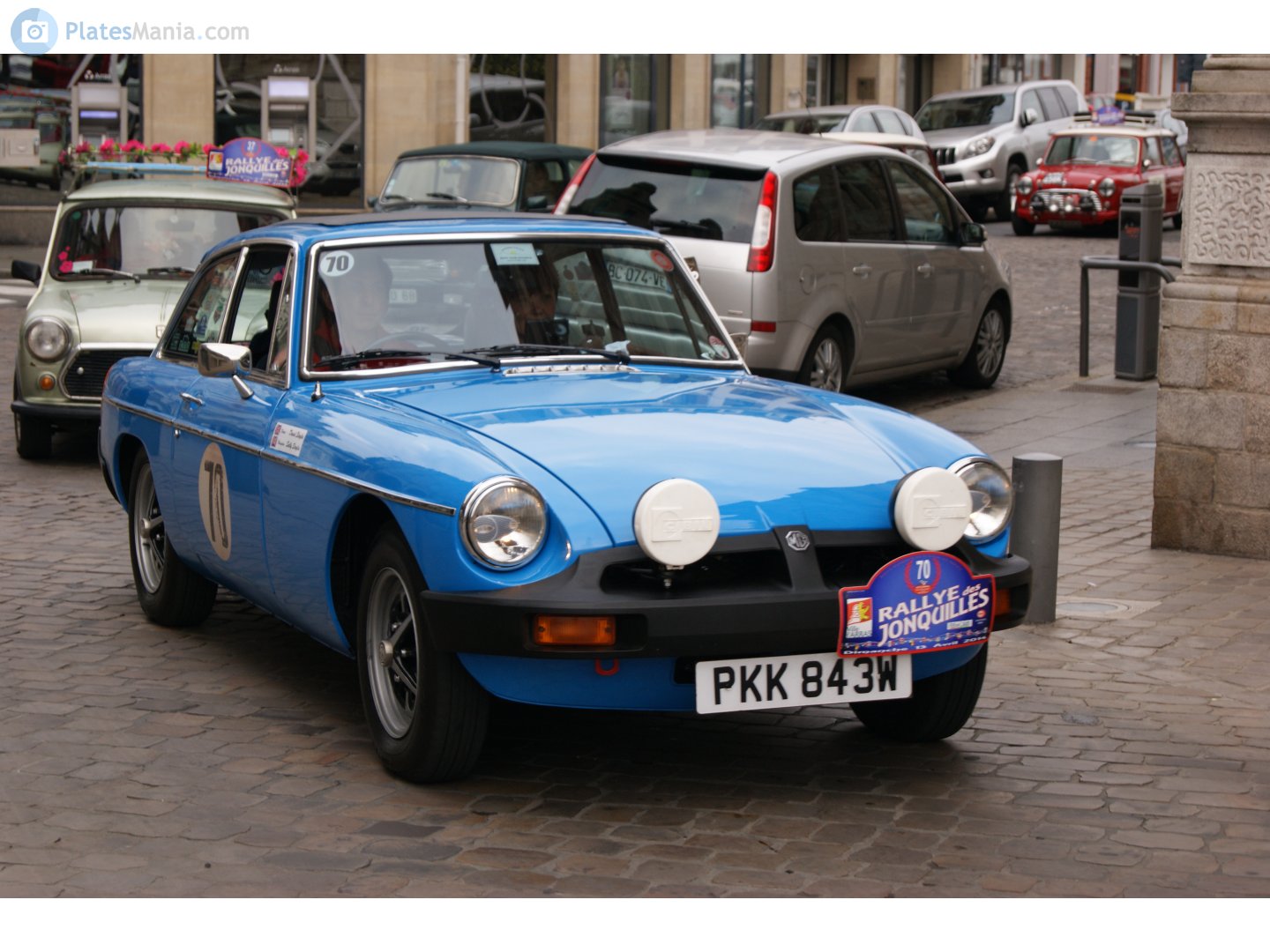 PKK843W, MG B 1st gen GT Coupé, 1965–1980