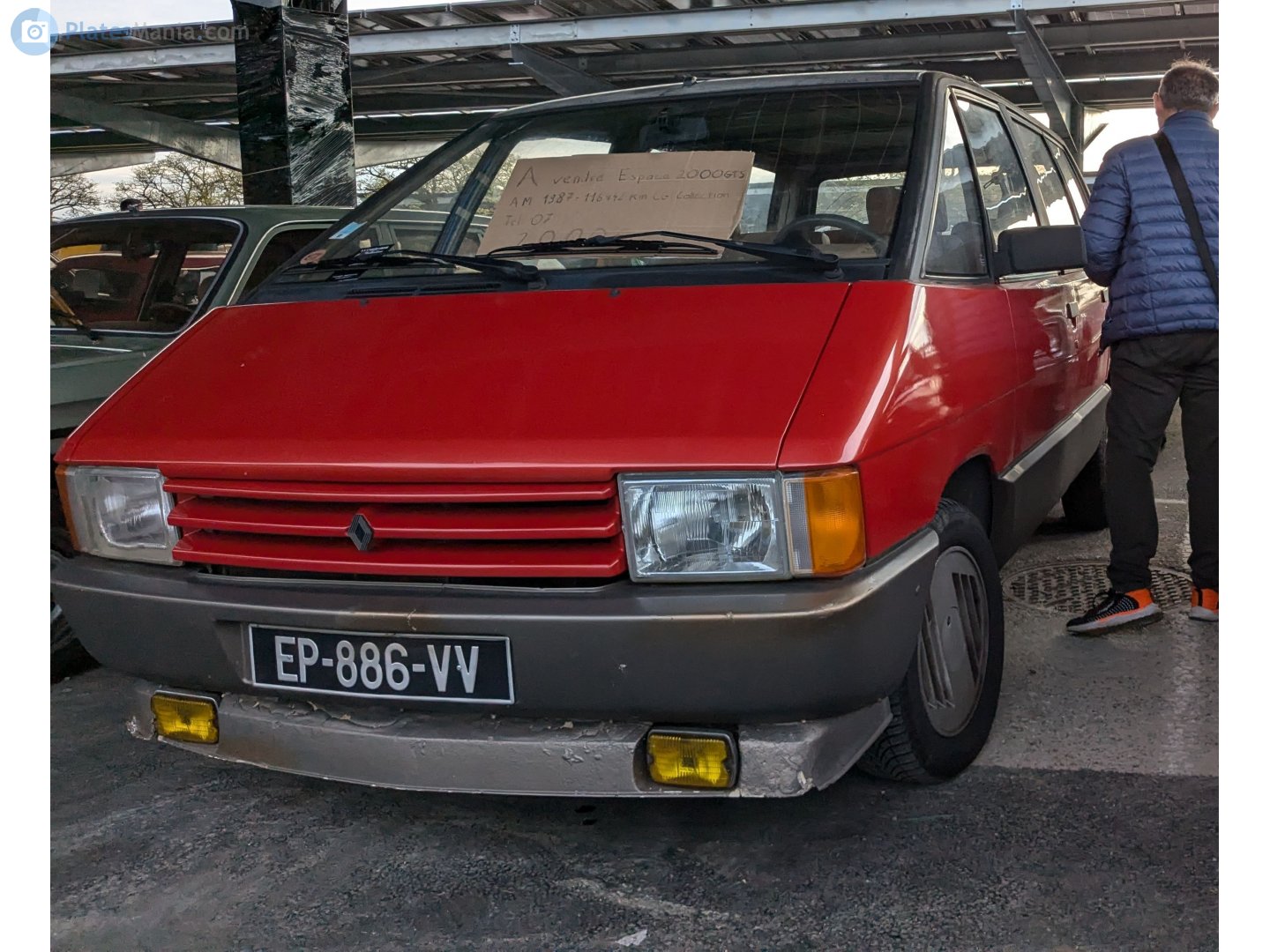 EP-886-VV, Renault Espace 1st gen (J11), 1984–1991