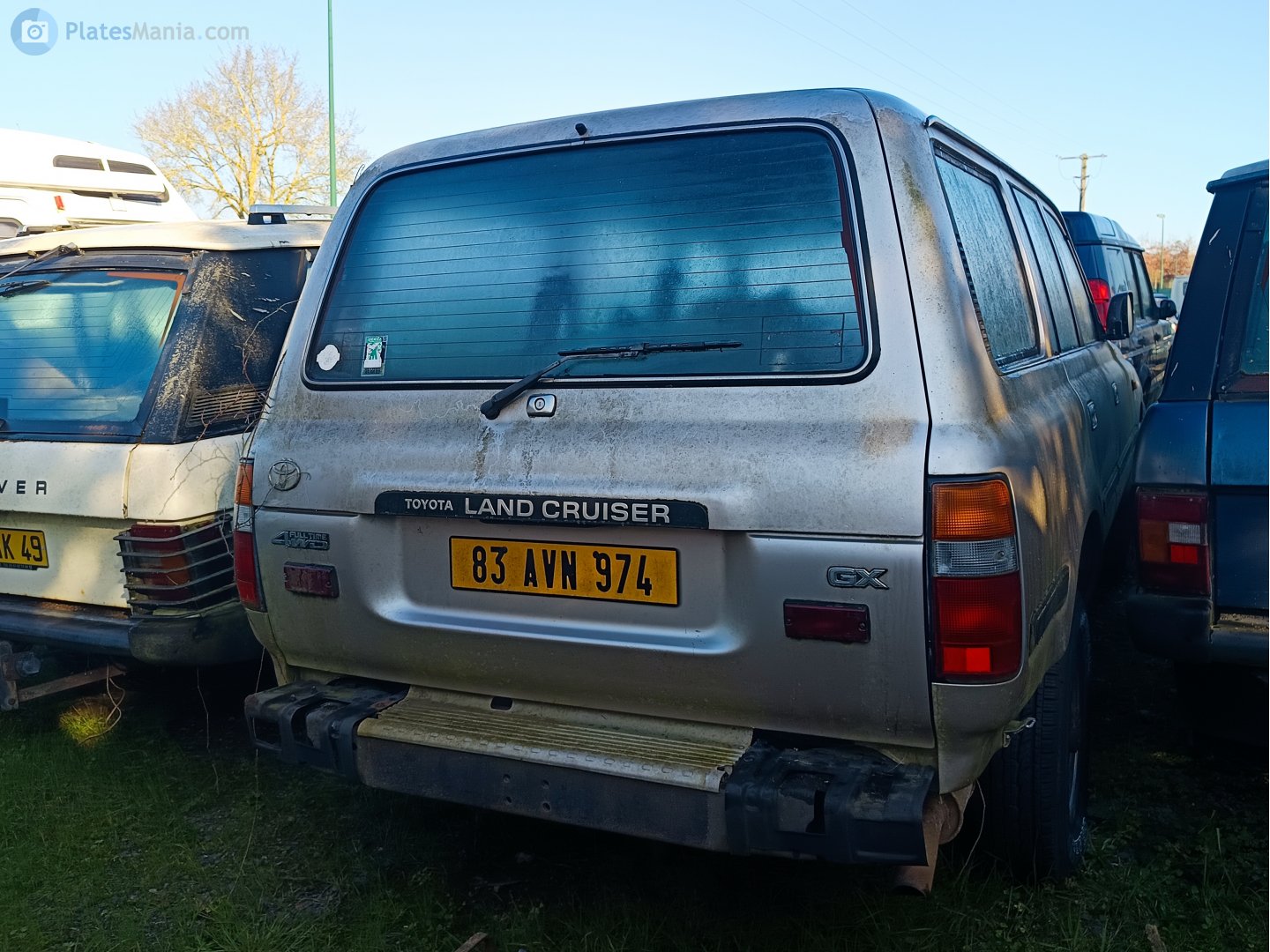 83 AVN 974, Toyota Land Cruiser 80 (J80), 1989–1997