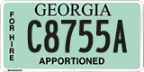 Georgia, Apportioned