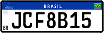 License plate of Brazil, Private owners (Mercosul)