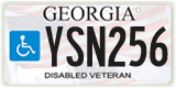 Georgia, Vehicles for disabled persons
