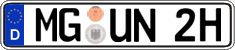 German license plate, Plates for oldtimers (type 