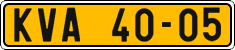 License plate of the Czech Republic, Commercial vehicles (1960)