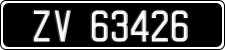 License plate of Ireland, Oldtimers