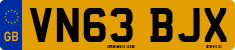 License plate of the United Kingdom, 2001 year system