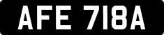 License plate of the United Kingdom, 1963 year system