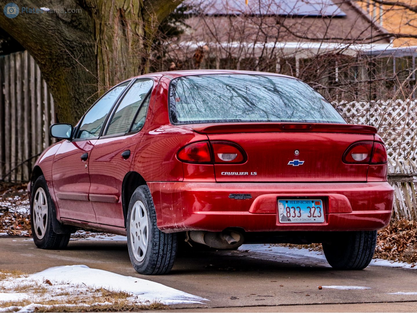 833 323, Chevrolet Cavalier 3rd gen 4-door Sedan (J-body), 1994–2002