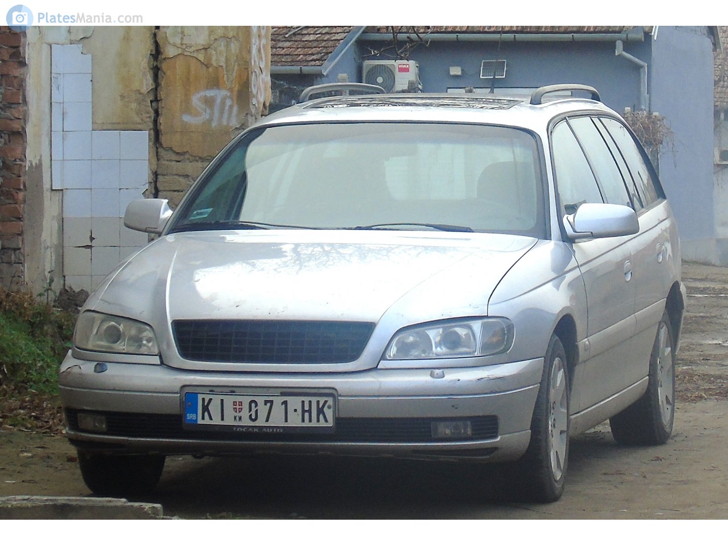 KI 071-HK, Opel Omega 2nd gen Caravan (B; V94), facelift, 1999–2003
