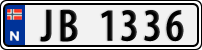 License plate of Norway, Trailers, motorcycles, special vehicles
