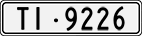 License plate of Switzerland, Cars