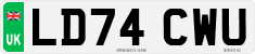License plate of the United Kingdom, 2001 year system