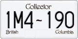 British Columbia, Collector (B12-345/1M2-345)