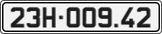 License plate of Vietnam, Cars
