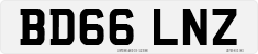 License plate of the United Kingdom, 2001 year system