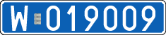 License plates of Poland, Diplomatic